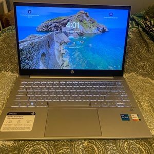 Hp pavilion laptop only used a handful of times. I bought it last year.